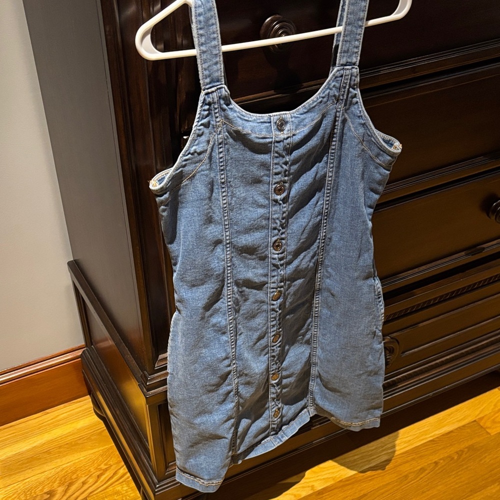 Abercrombie Kids Blue Denim Dress